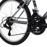 Bicicleta de Montaña Rock Creek, Huffy  Ruedas de 24", Mayores de 13 Años, 18 Velocidades, Gris - Imagen 10